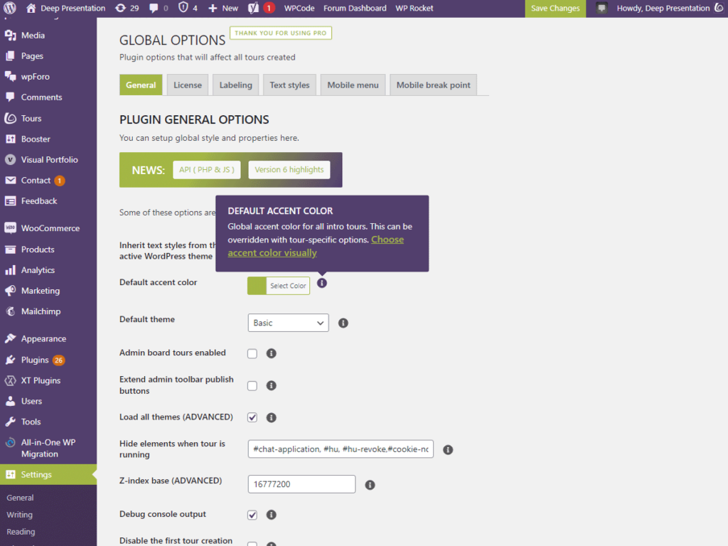 Intro Tour Tutorial Pro Plugin For Wordpress Deep Presentation Intro Tour Tutorial Pro Plugin For Wordpress Deep Presentation
